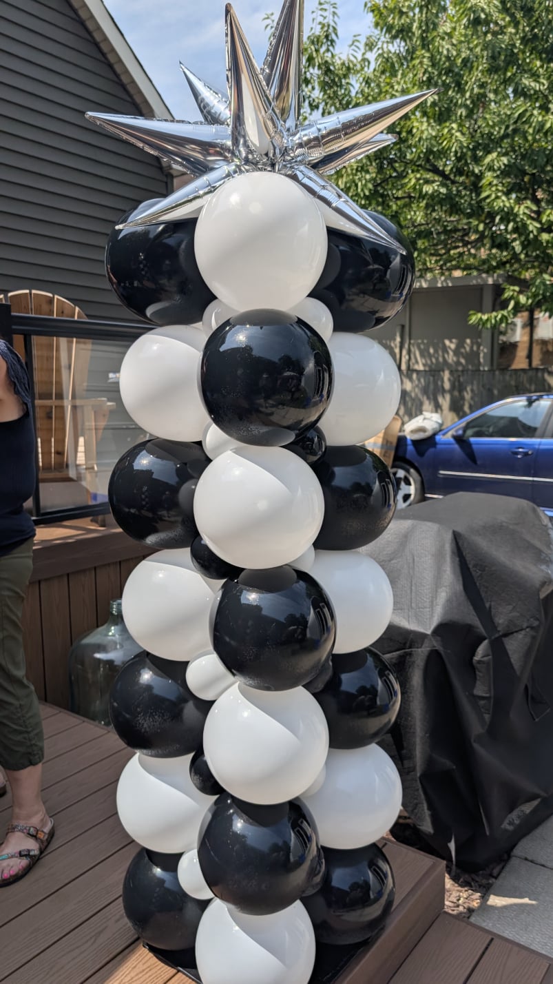 Balloon Columns for Parties Hamilton Ontario