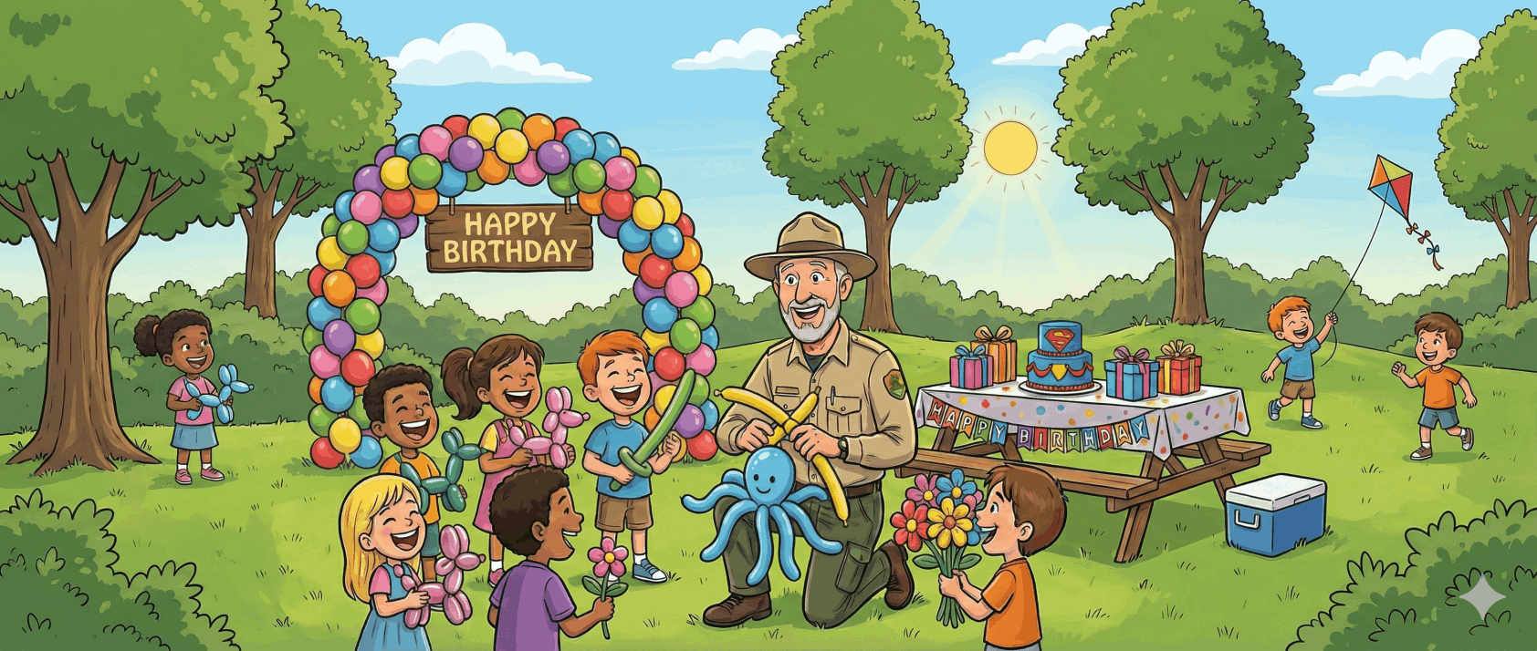 Forest Phil Balloon Animal Twisting Hamilton ON