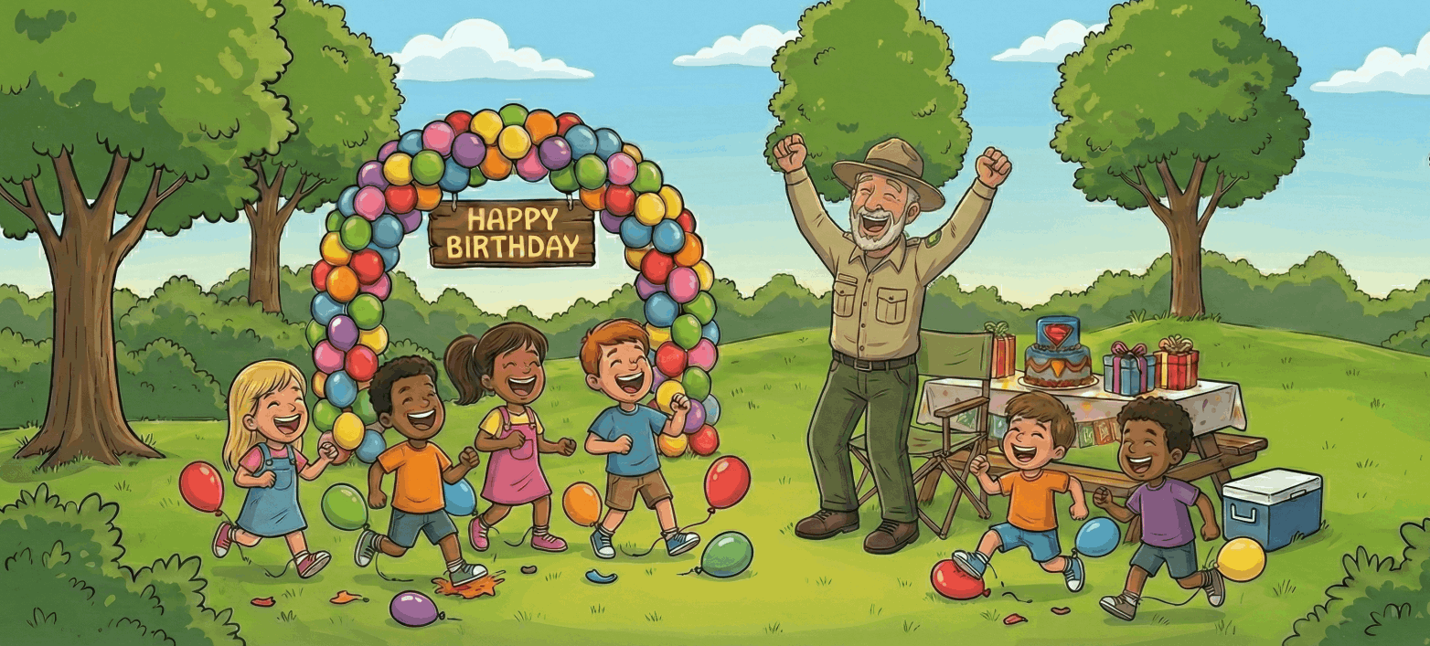 Forest Phil Balloon Animal Twisting, music, and party games, Hamilton ON