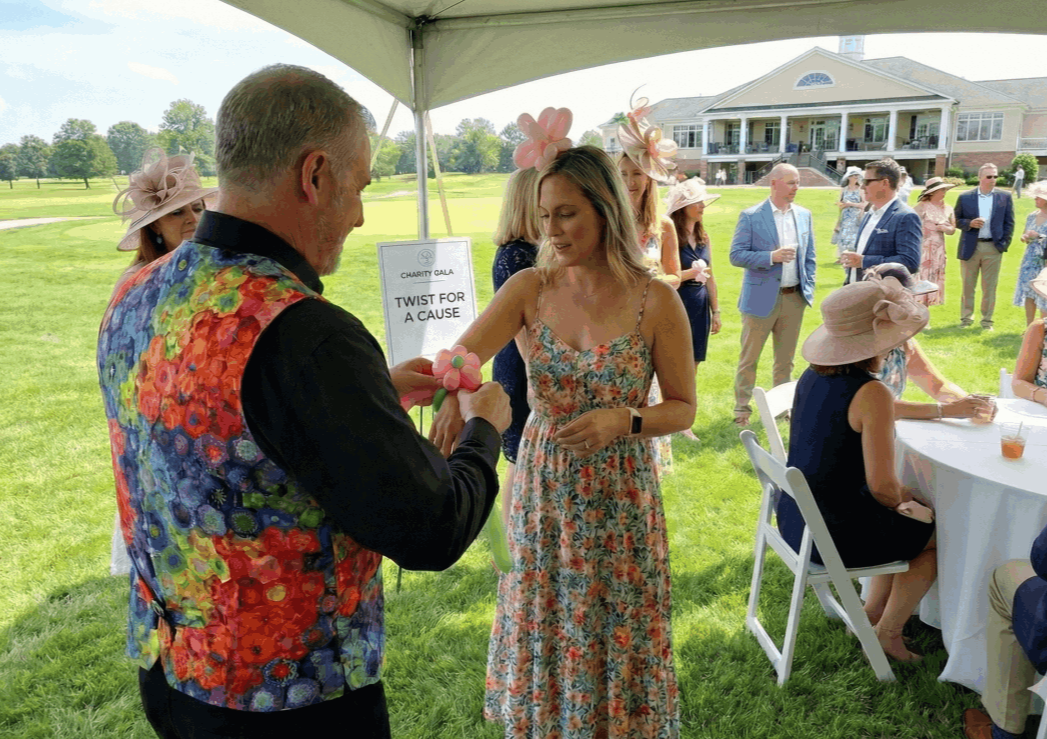 Phil the Balloon Guy Twisting Balloons Fundraiser Niagara ON