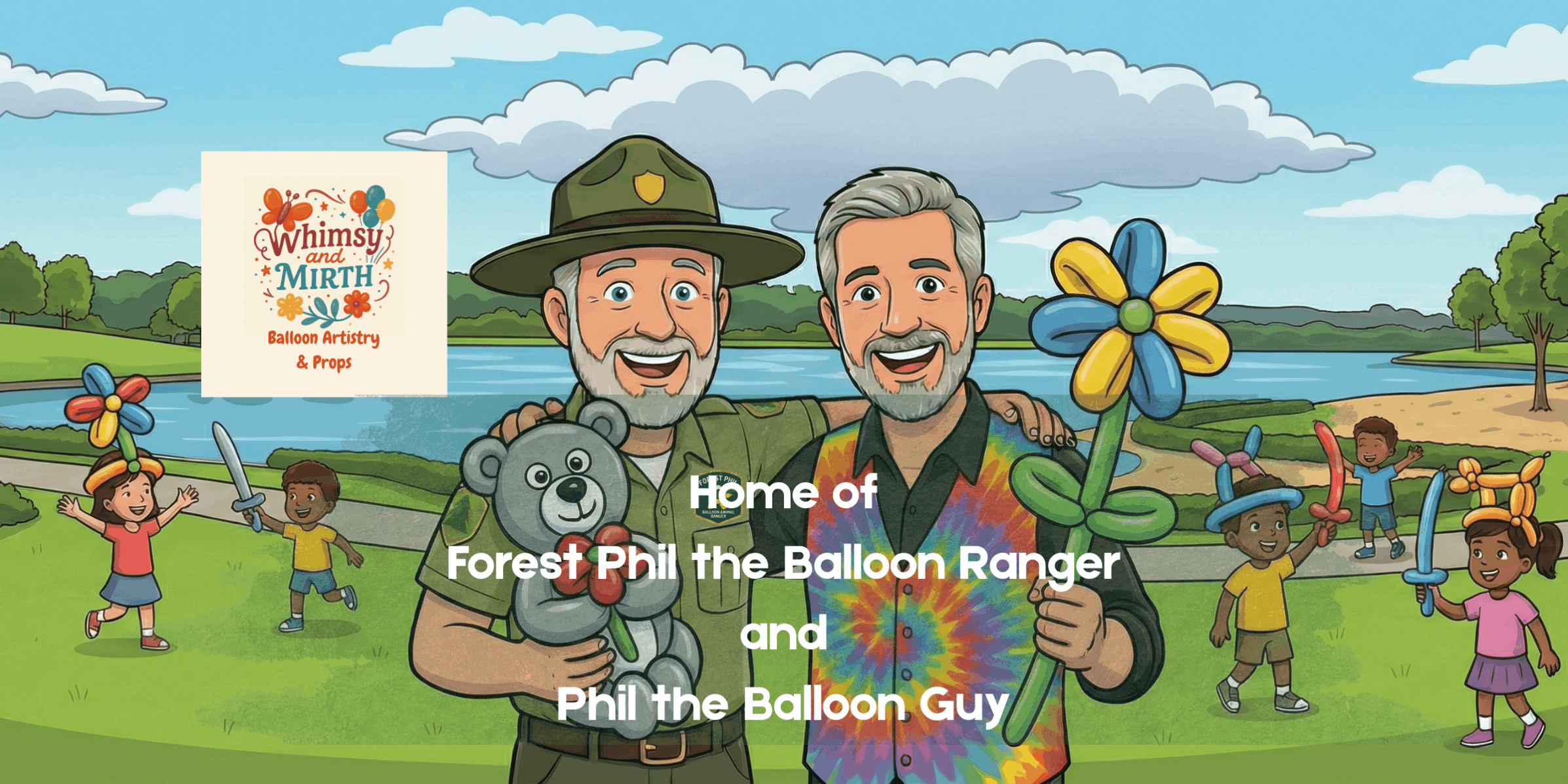 Forest Phil the Balloon Animal Ranger and Phil the Balloon Guy Hamilton Ontario