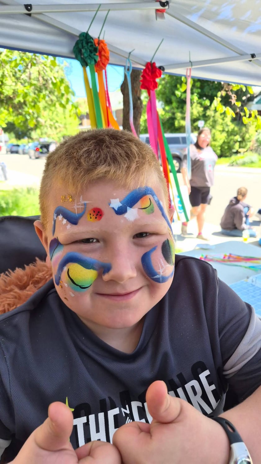 Face Painting in Hamilton Ontario by Phil the Balloon Guy