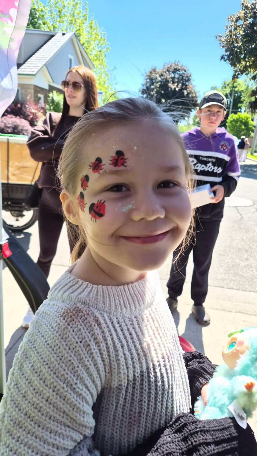Face Painiting Hamilton Ontario by Amy Rose