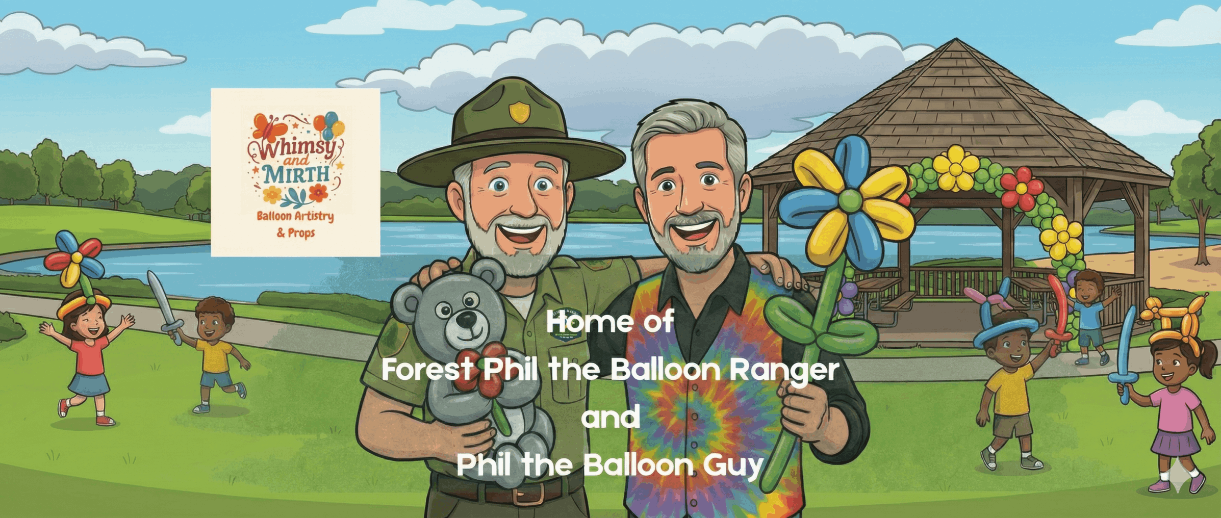 Forest Phil the Balloon Animal Ranger and Phil the Balloon Guy Hamilton Ontario